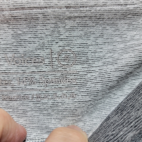 Outdoor Voices Women's Gray Tri-Tone Colorblock Springs 7/8 Leggings Size Small. - Picture 6 of 8